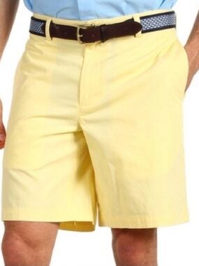 Vineyard Vines Yellow Breaker Shorts | Size 35 - NWT